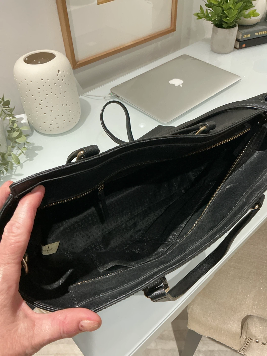 Kate Spade Black Leather Tote Bag - photo 4