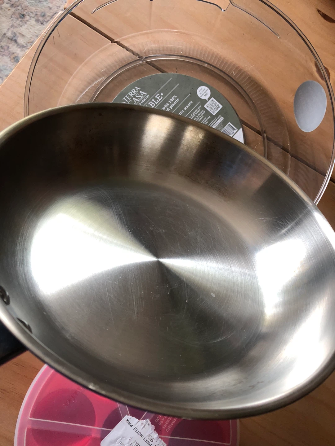 NEW T-Fal Stainless Steel Pan, Turntable & Instant Pot Mold - photo 3