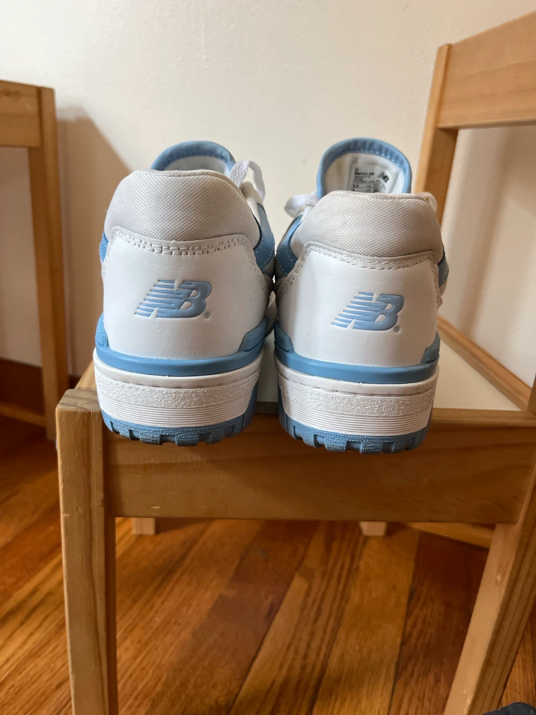 New Balance 550 White Light Blue Sneakers - photo 3