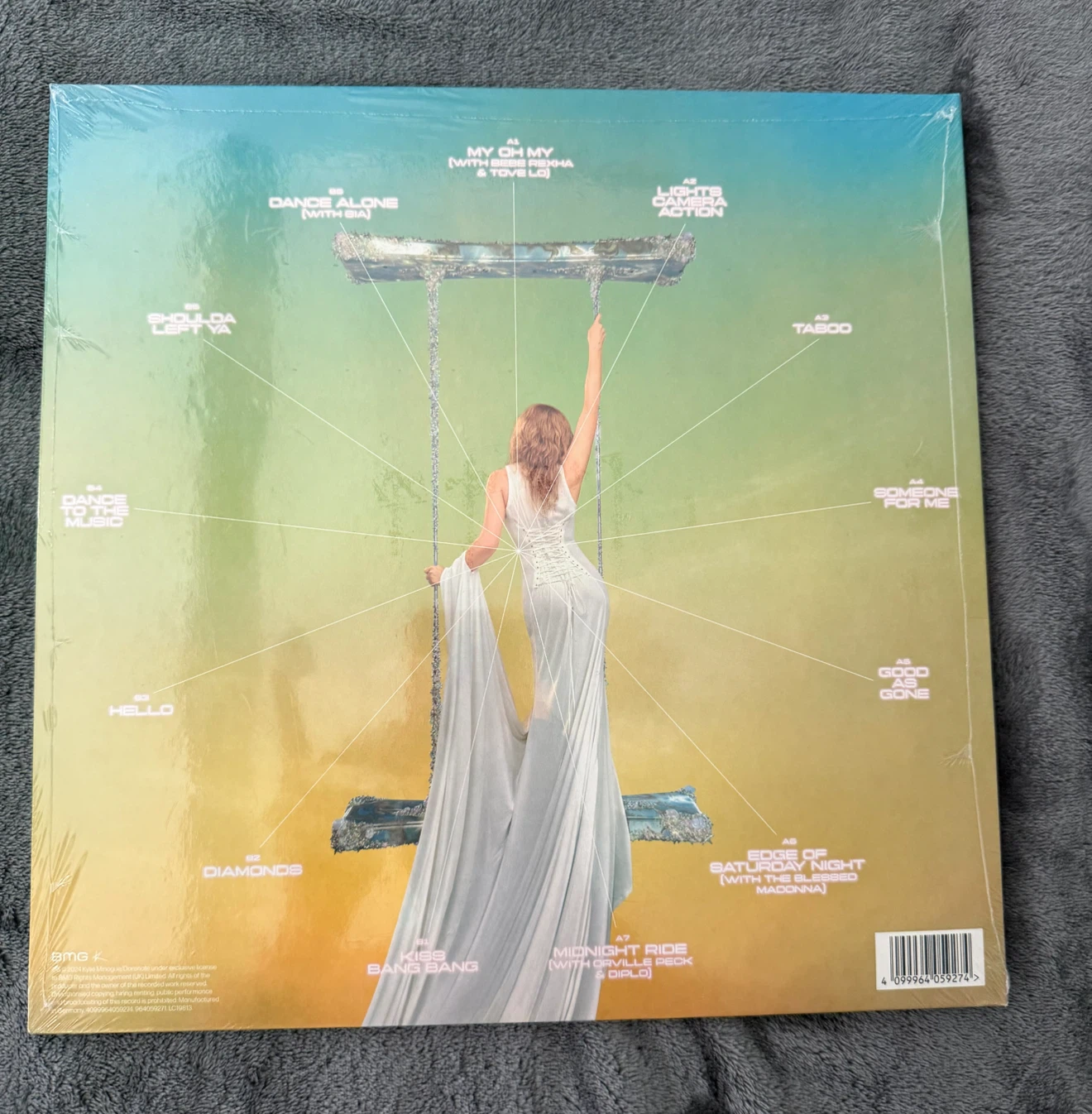 Kylie Minogue Tension II Limited Edition Yellow Vinyl - photo 2