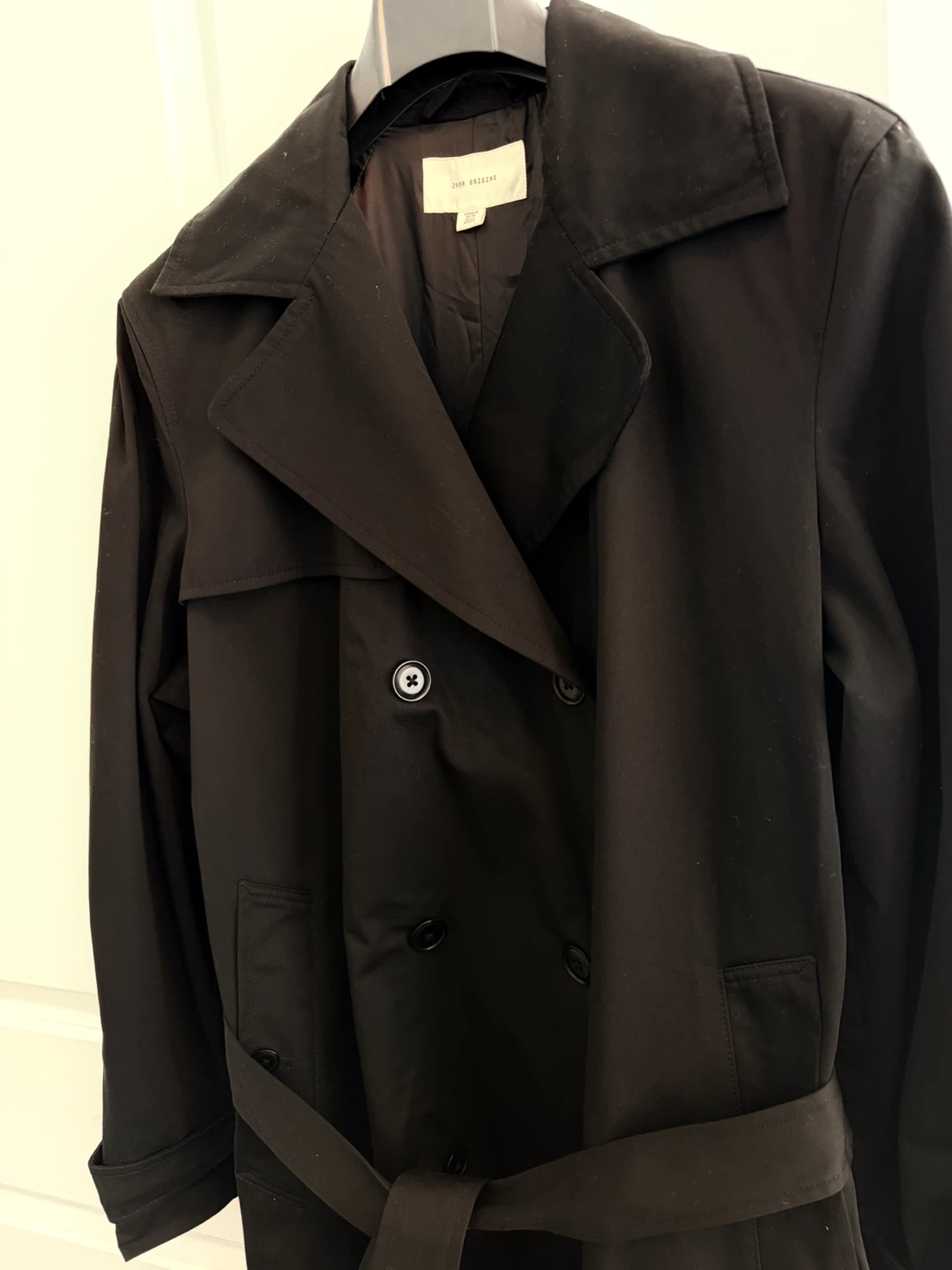 ZARA  Manteco Men’s Trench Coat - size M - 100% cotton