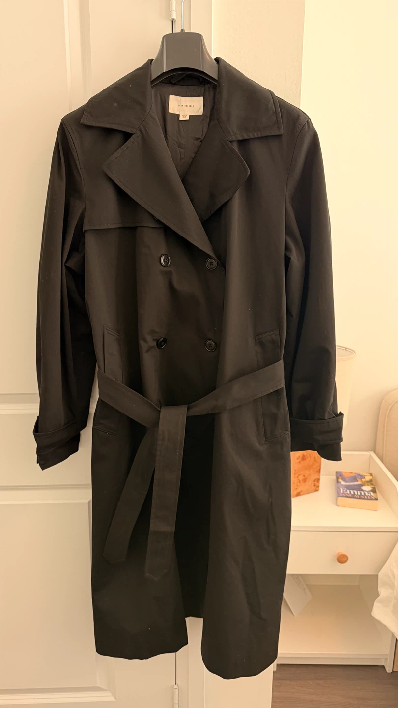ZARA  Manteco Men’s Trench Coat - size M - 100% cotton - photo 2