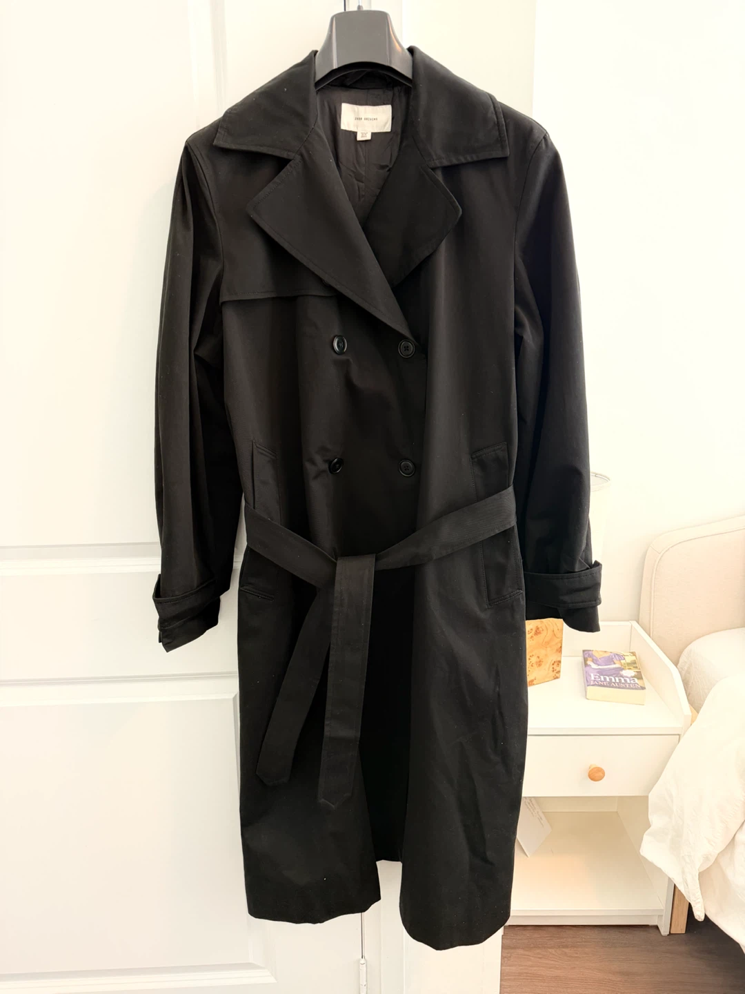 ZARA  Manteco Men’s Trench Coat - size M - 100% cotton - photo 3