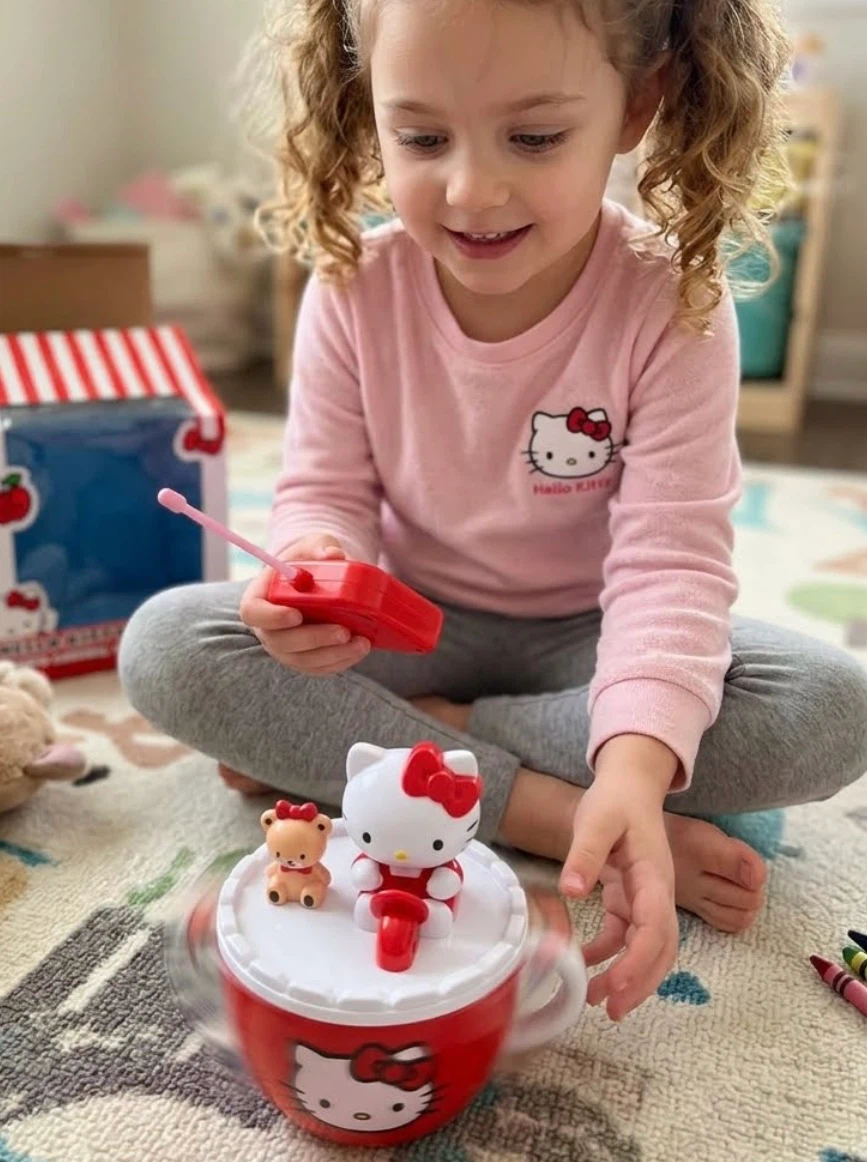 Hello Kitty Remote Control Driving Teacup Toy