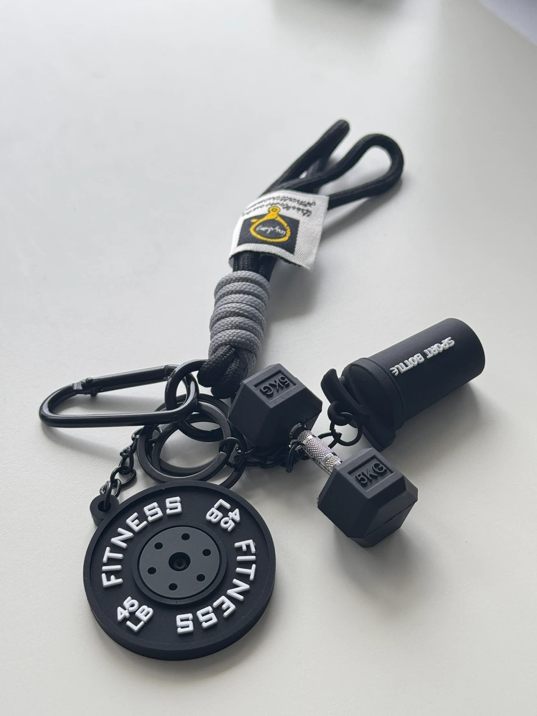Fitness Themed Keychain Set - photo 3