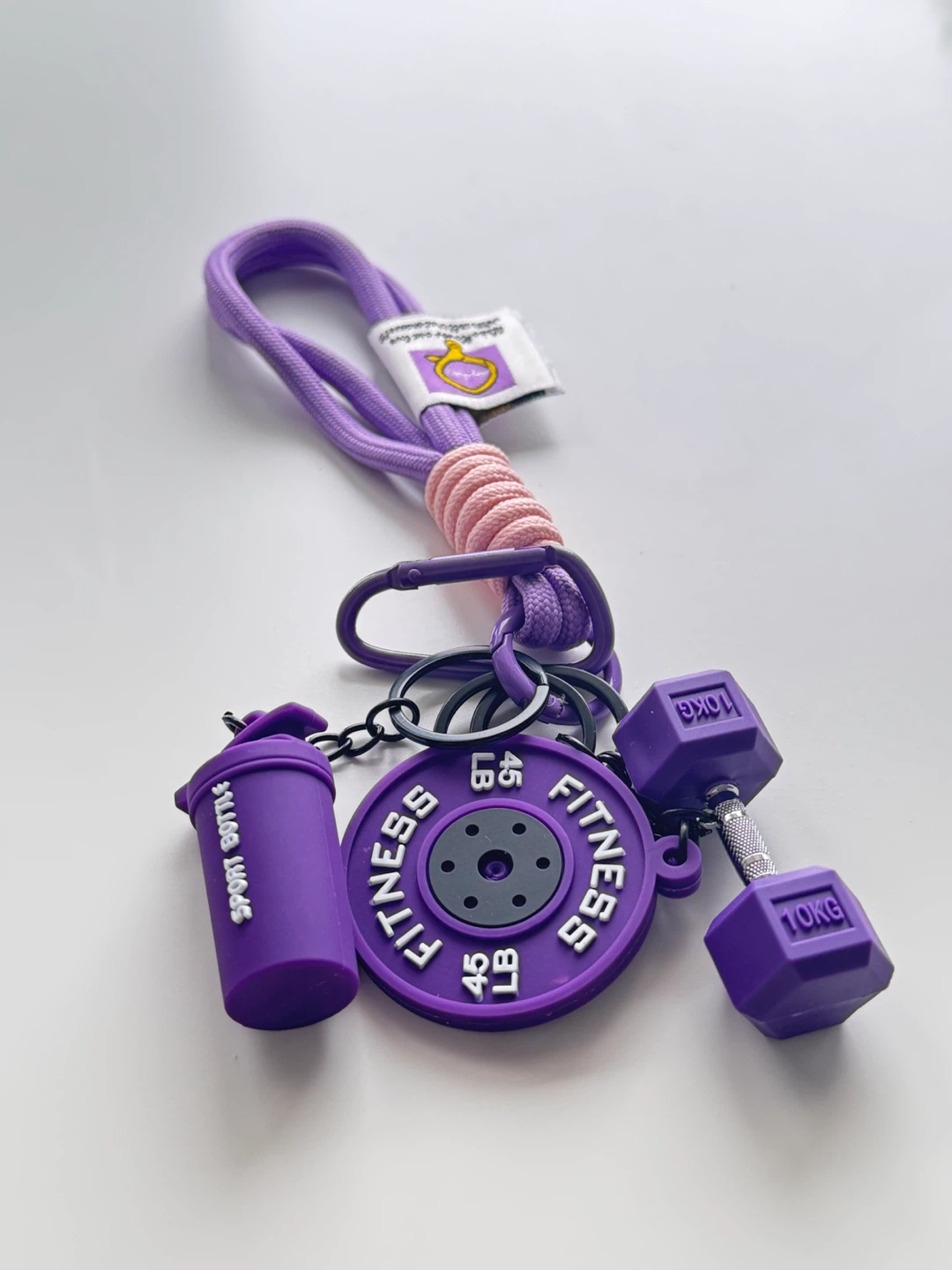 Fitness Themed Keychain Set - photo 4