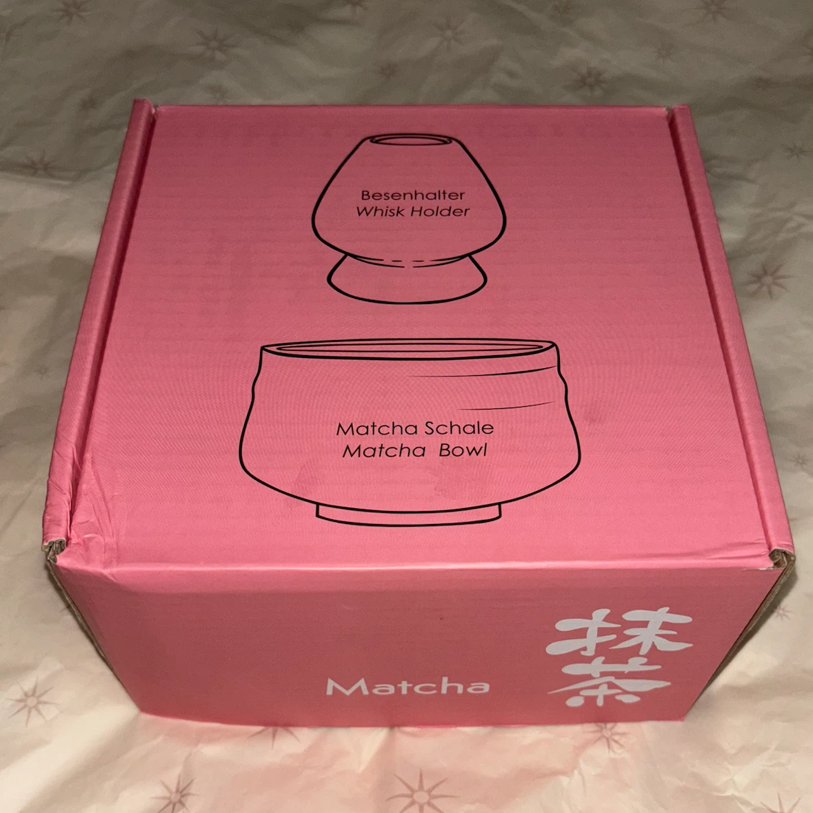 Brand New Pink Matcha Bowl and Matcha Whisk Holder - photo 2