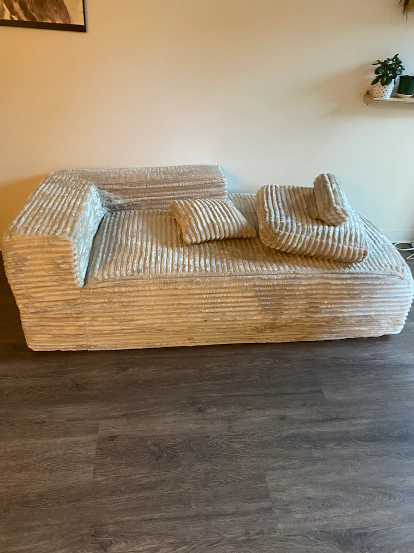 Velvet Chaise Lounge Chair