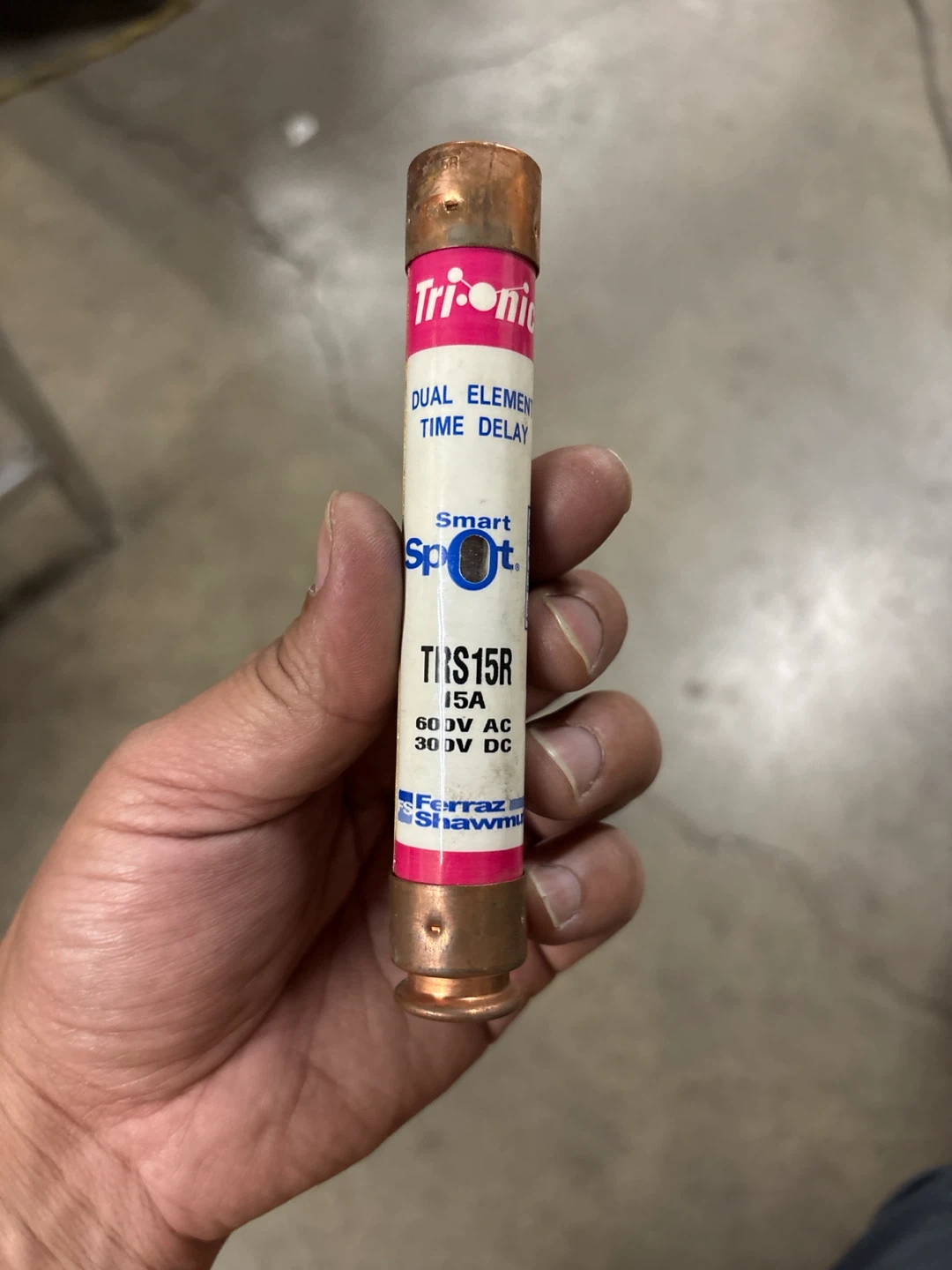 Ferraz Shawmut Tri-onic Time Delay Fuse 15A - photo 3
