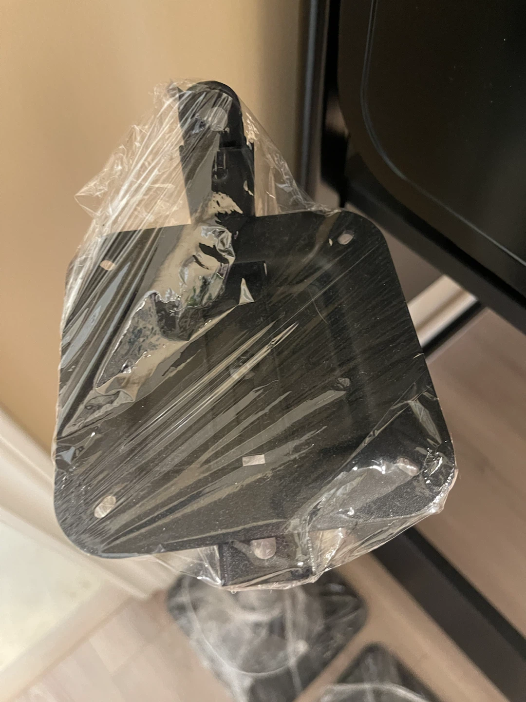 Pair of Black Speaker Stands - photo 3