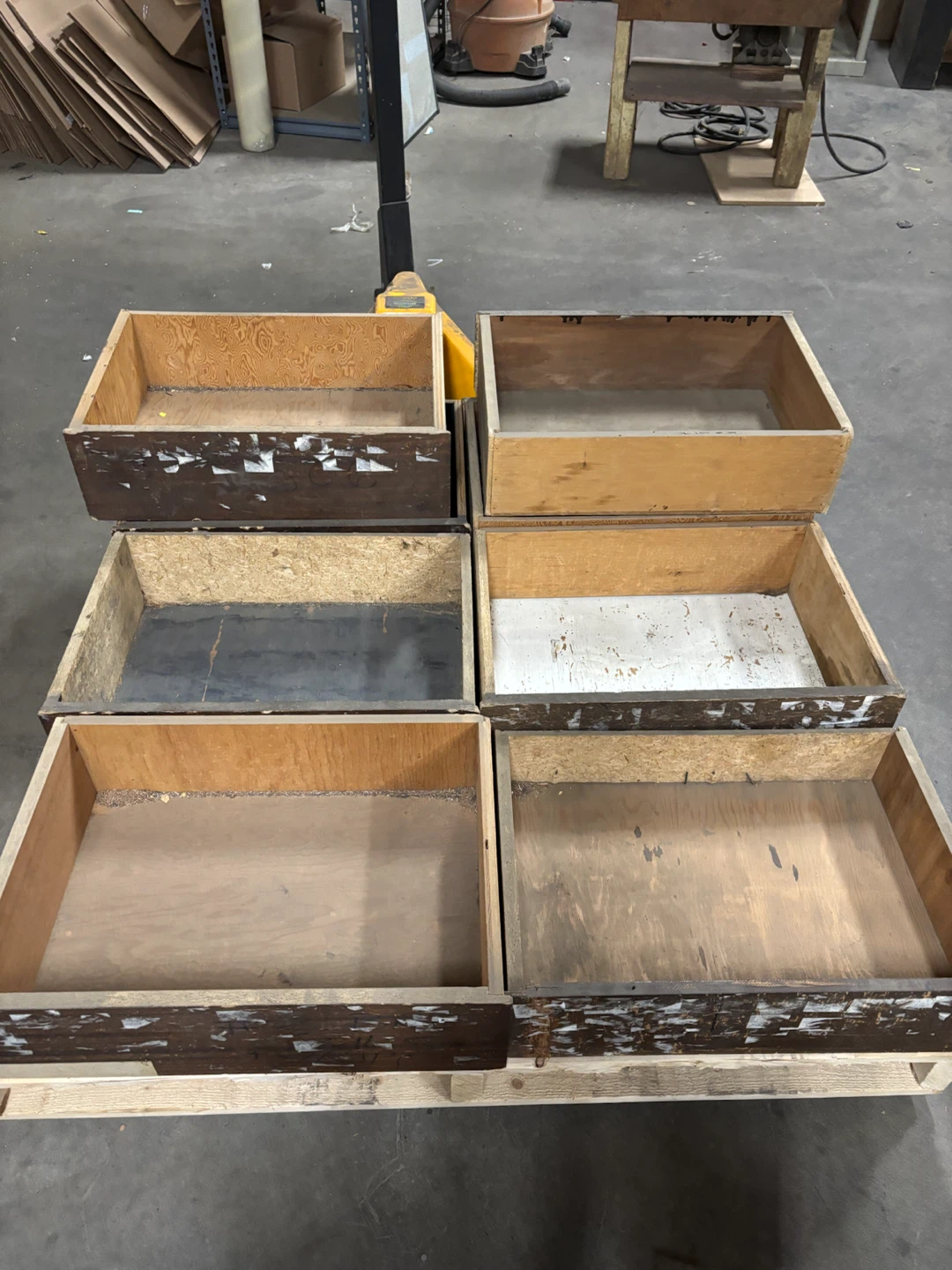 Wooden Storage Bins