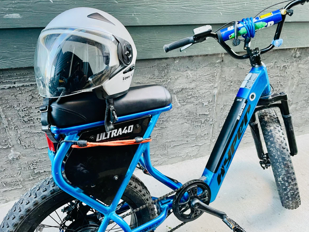 Blue HYPER ULTRA40 Electric Fat Tire Bike - photo 2