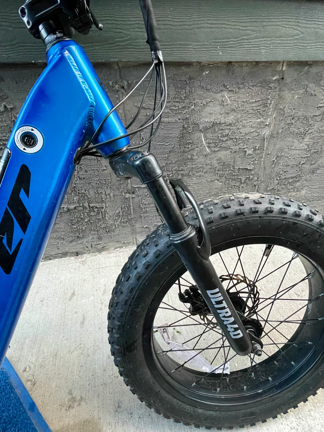 Blue HYPER ULTRA40 Electric Fat Tire Bike - photo 4