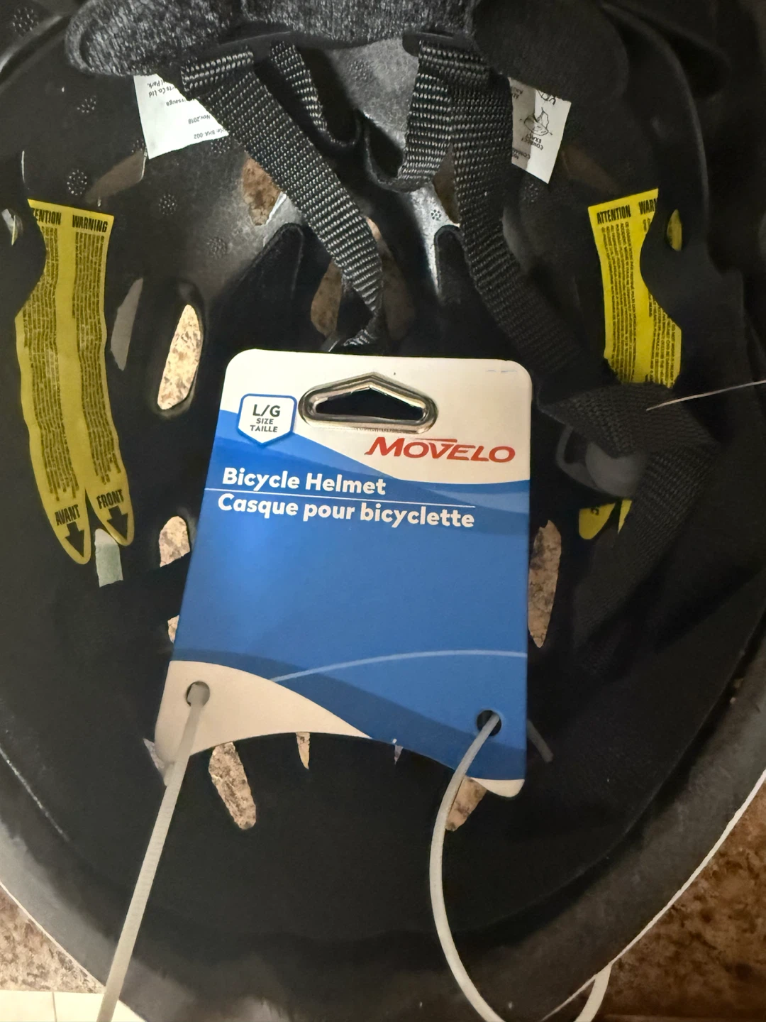 Movelo Bicycle Helmet - White - L/G - photo 5