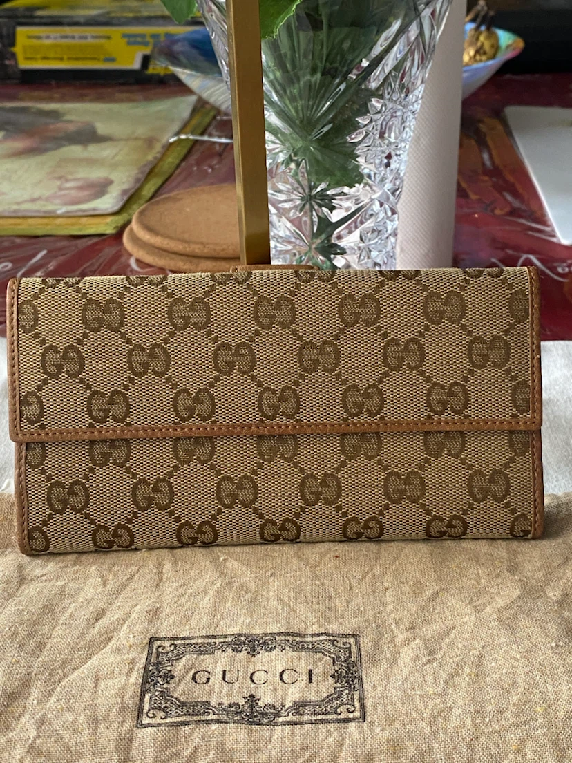 Gucci GG Canvas Continental Wallet - photo 3