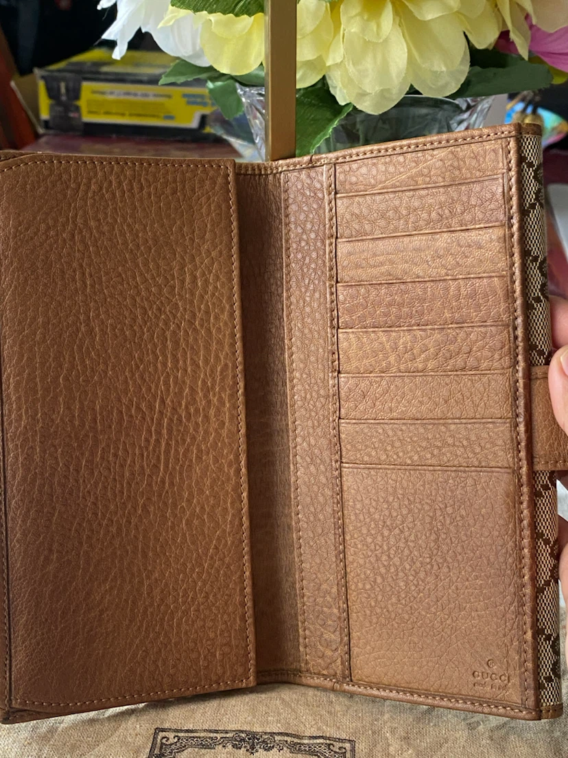 Gucci GG Canvas Continental Wallet - photo 4