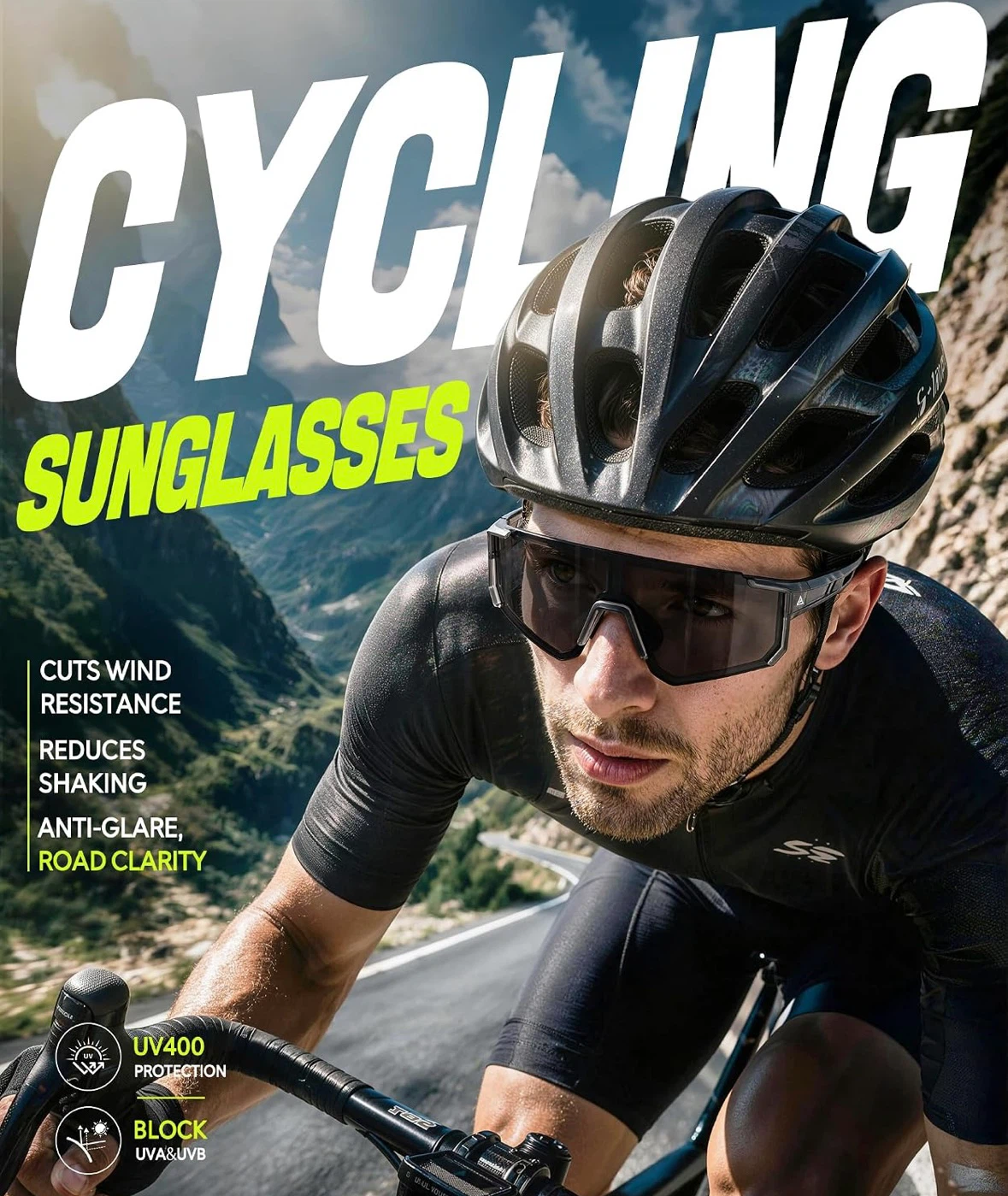 Brand New Polarized Sports Sunglasses - photo 3