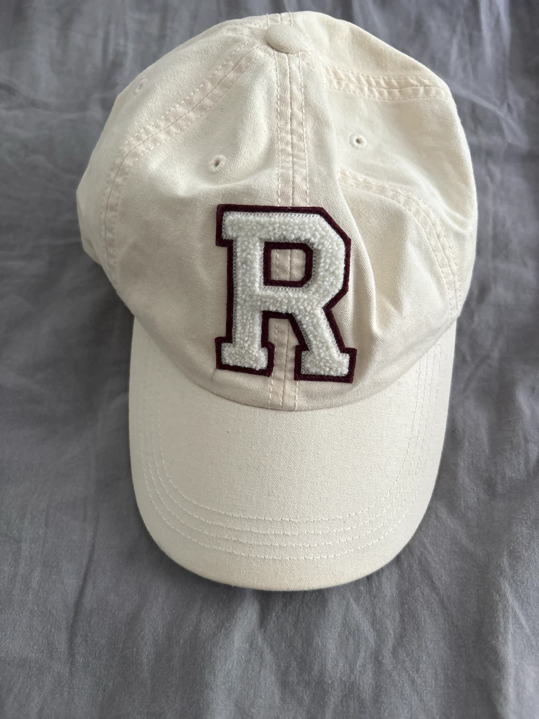 Roots Baseball Cap - Cream with 'R' logo - photo 2