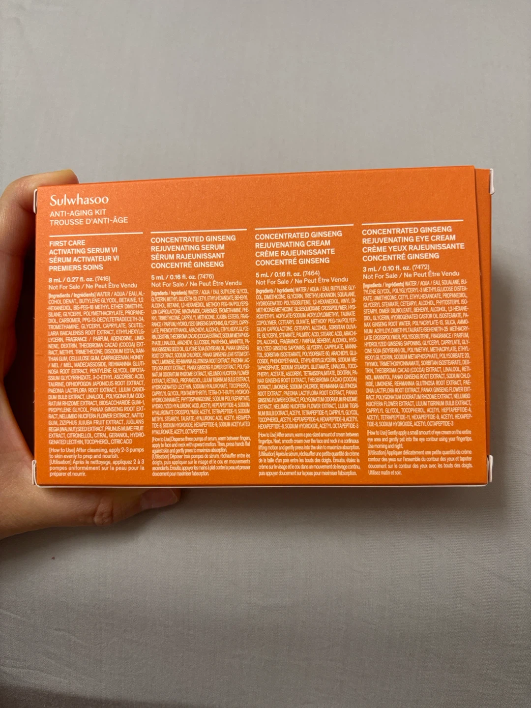 Sulwhasoo Women’s Anti-Aging Serum & Eye Treatment Set - photo 2