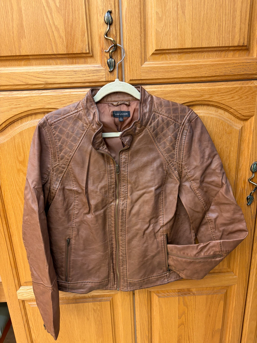 Coat jackets and boots