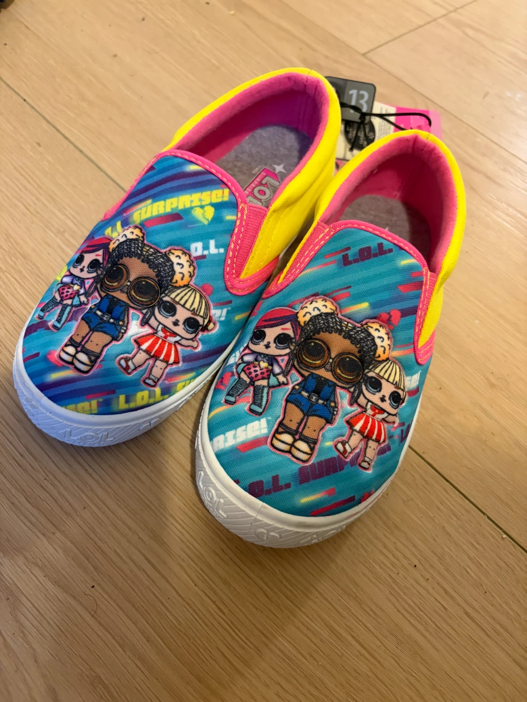 L.O.L. Surprise! Girls Slip-On Shoes Size 13