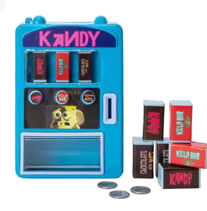 Nickelodeon SpongeBob SquareBottom Mini Vending Machine - photo 3