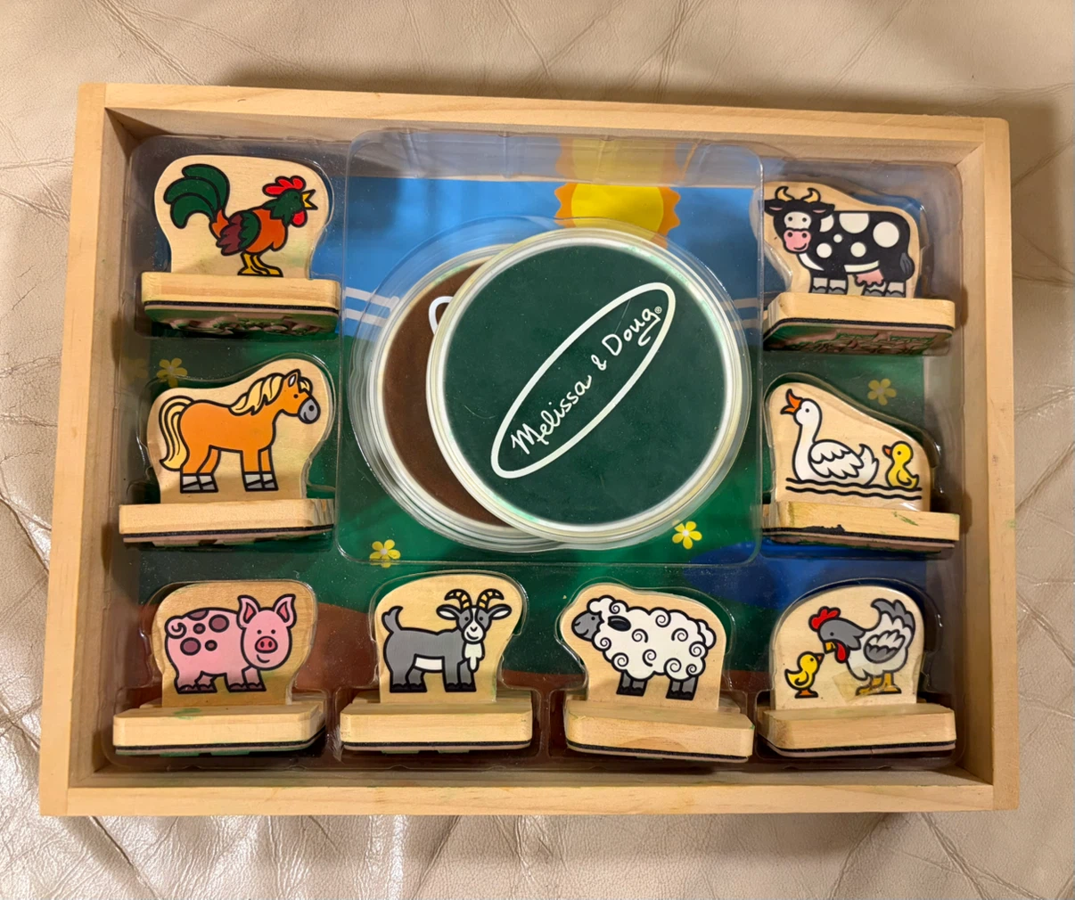 Melissa & Doug Farm Stamp Set