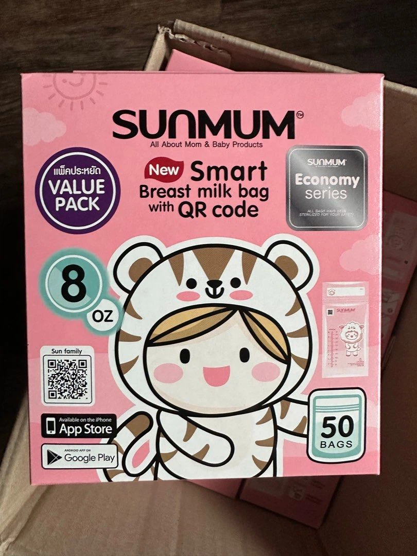 SUNMUM Smart Breast Milk Storage Bags - 50 Count - photo 2