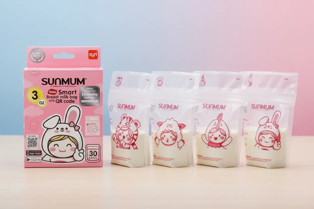 SUNMUM Smart Breast Milk Storage Bags - 50 Count - photo 4