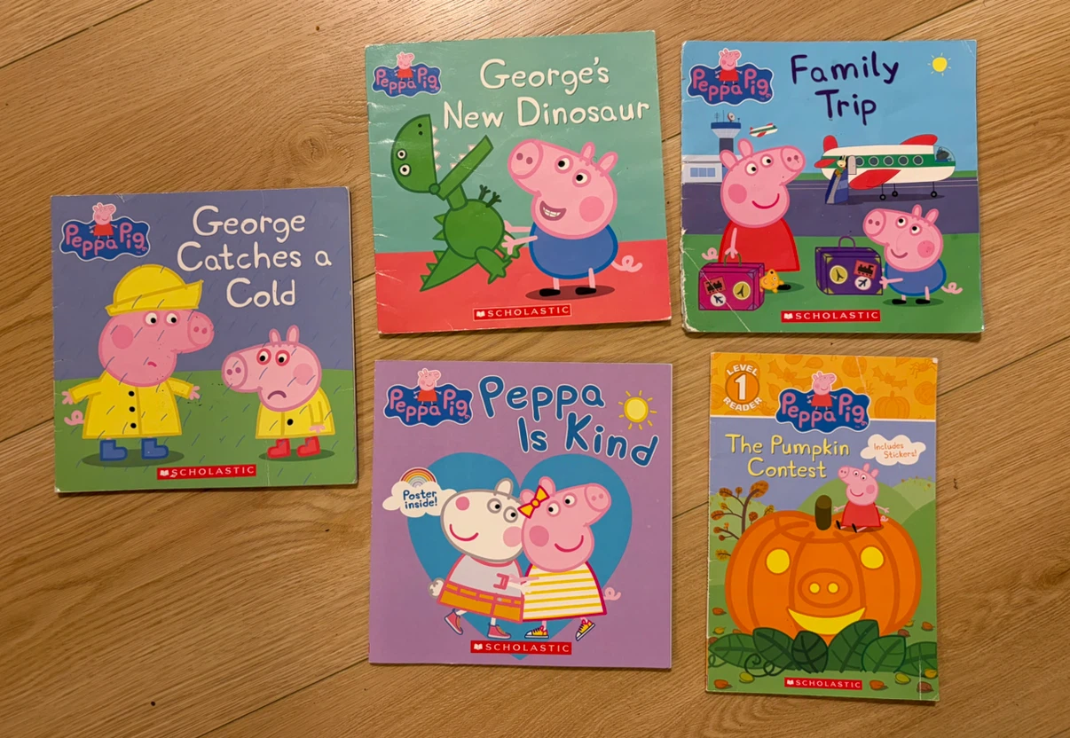 Peppa Pig Children's Books (5 Books)