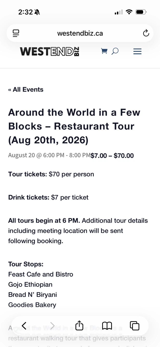 Winnipeg Summer Restaurant Tour Tickets - $140 value - photo 2
