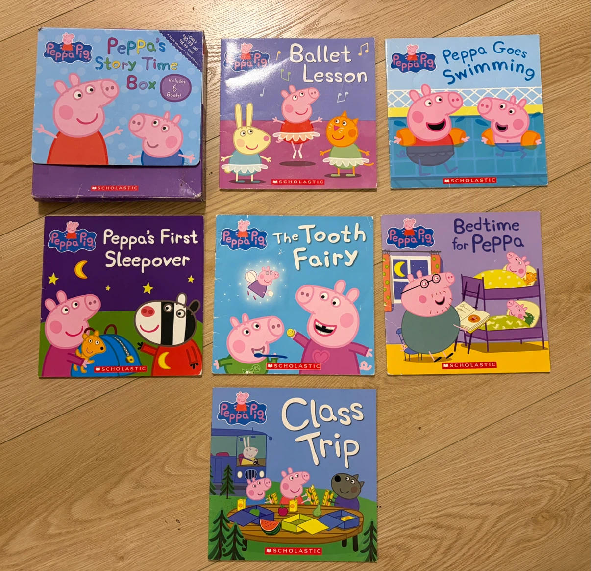 Peppa Pig Story Time Box Set with 5 Books