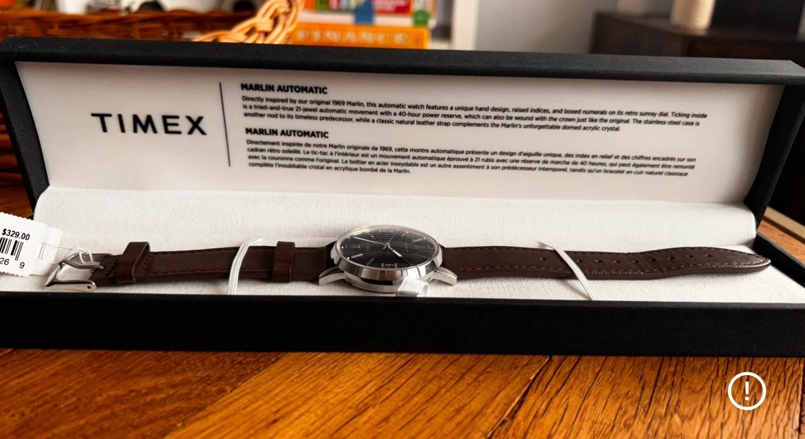 Timex Marlin Automatic Watch - photo 4