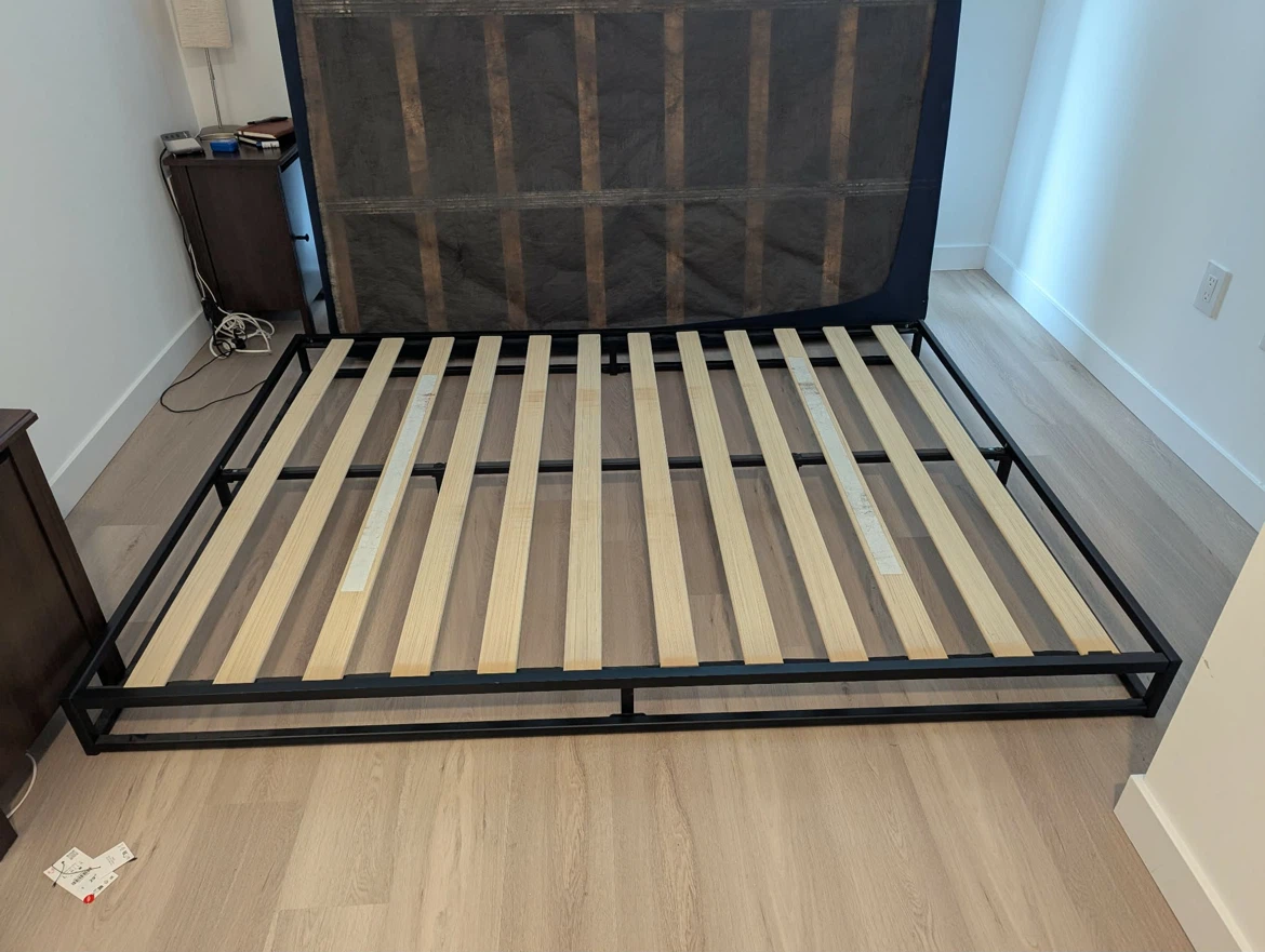 Metal Platform Bed Frame - Queen