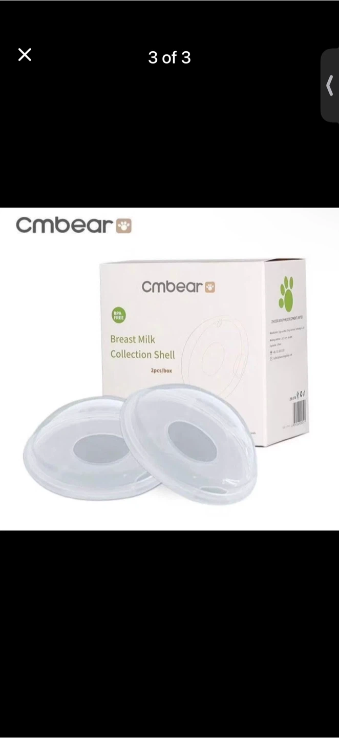 Breast milk collection shell - photo 2
