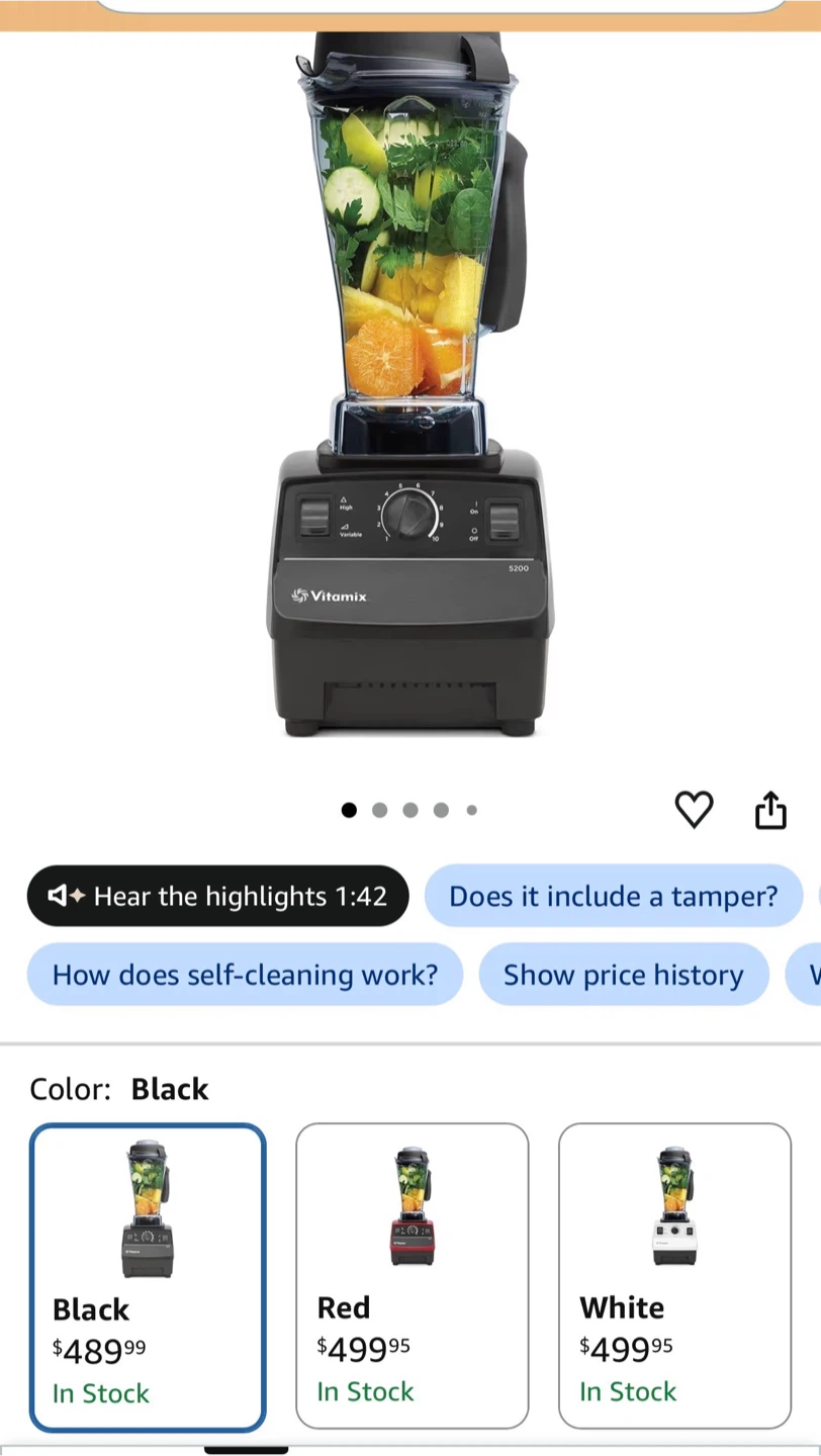 Vitamix 5200 Blender - photo 5