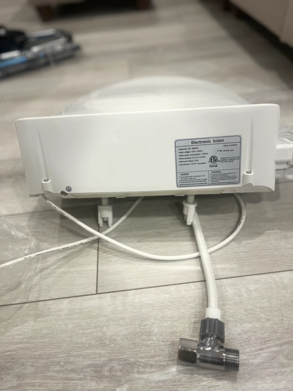 VOVO Electronic Bidet VB-3000SE - photo 4
