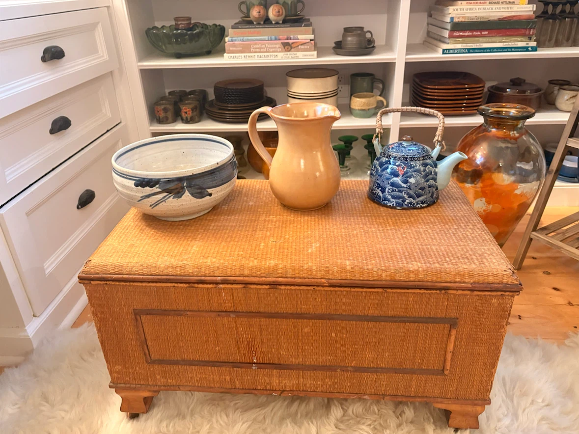 Various vintage MCM. Glassware and Dishes $20- $40