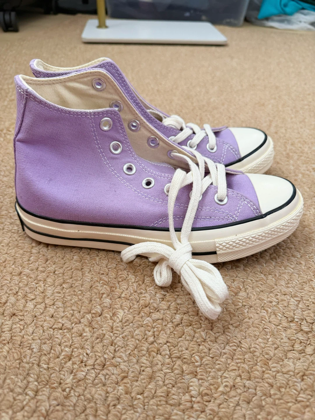 Converse Chuck 70 High Top Lavender Purple Sneakers New US 7