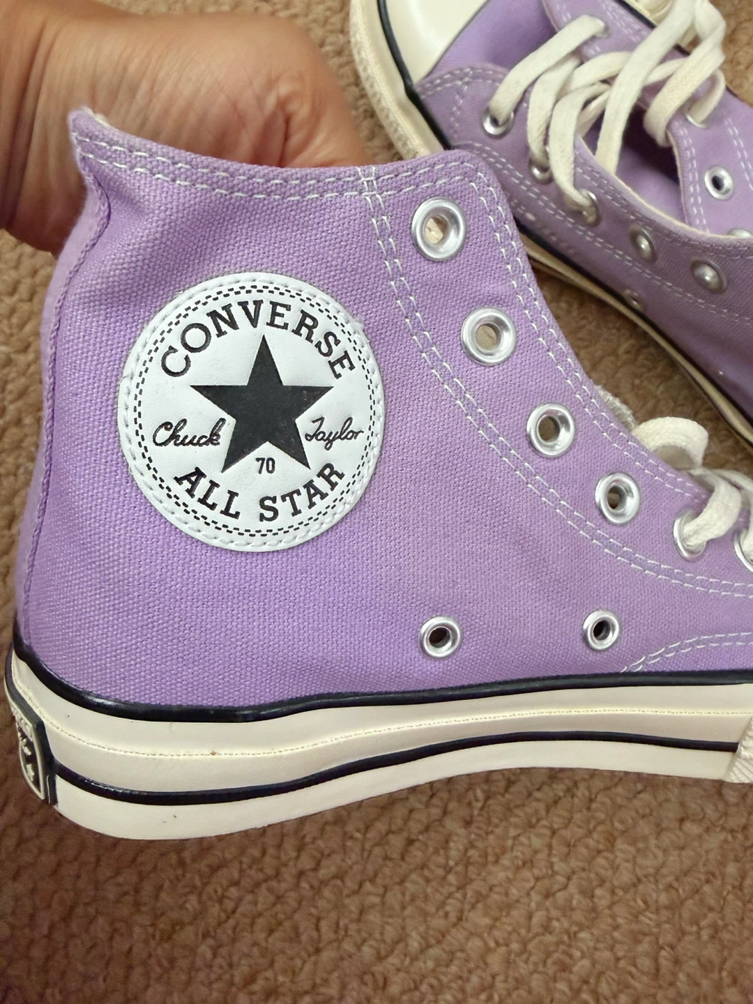 Converse Chuck 70 High Top Lavender Purple Sneakers New US 7 - photo 4