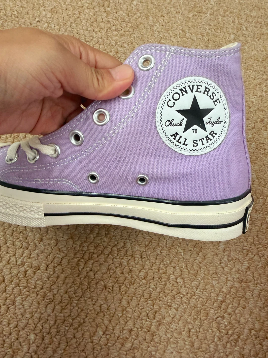 Converse Chuck 70 High Top Lavender Purple Sneakers New US 7 - photo 5
