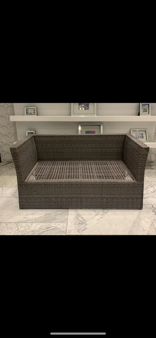 ❣️MUST GO WEEKEND +GIFT! Wicker/Rattan Outdoor Loveseat