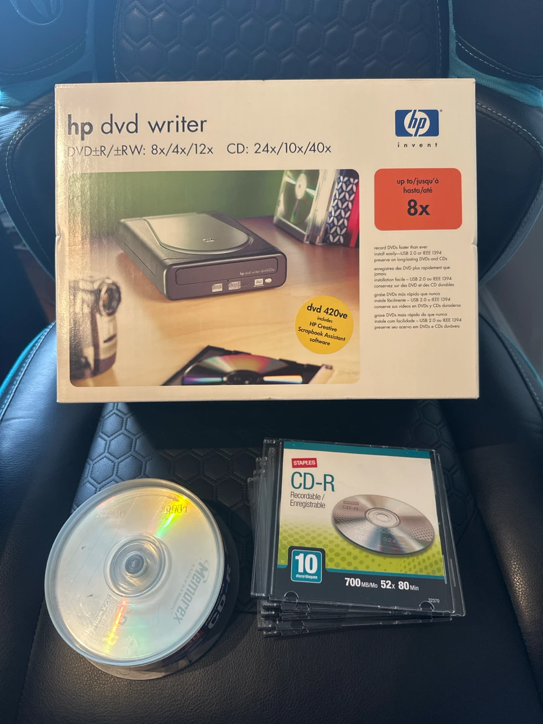 HP DVD Writer 420ve External Drive