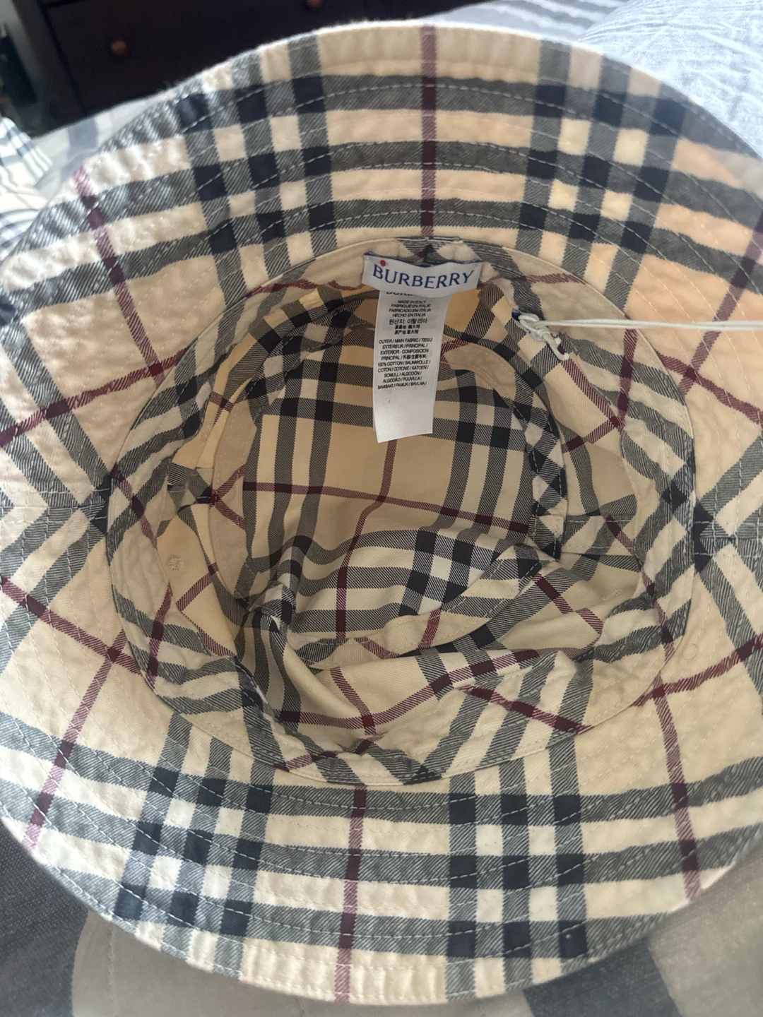 Burberry Classic Bucket Hat - Size L - photo 5