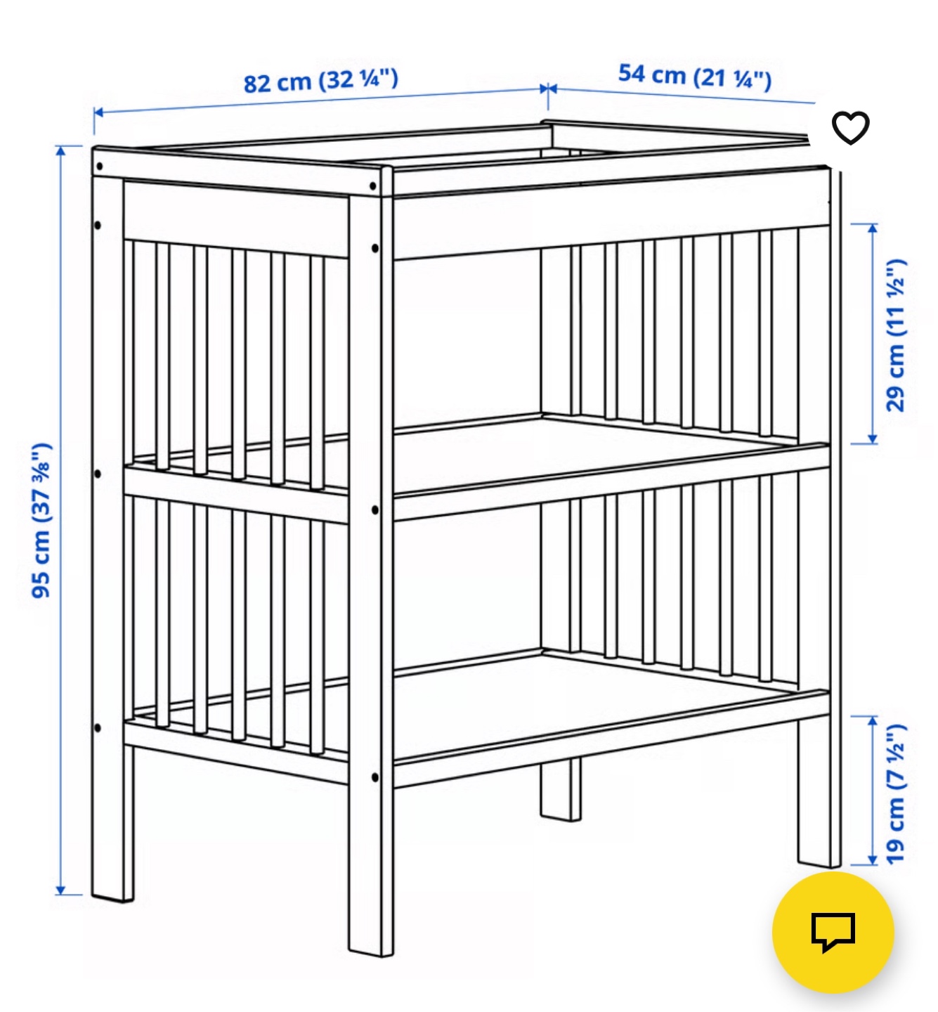 IKEA Baby Changing Table - photo 2