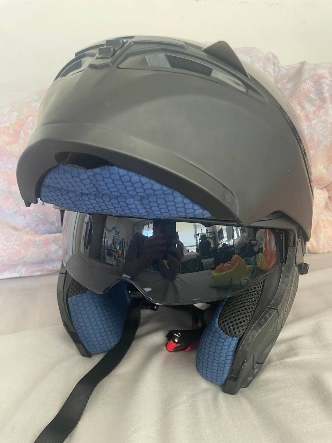 Woljay Motorcycle Helmet with Visor - photo 4