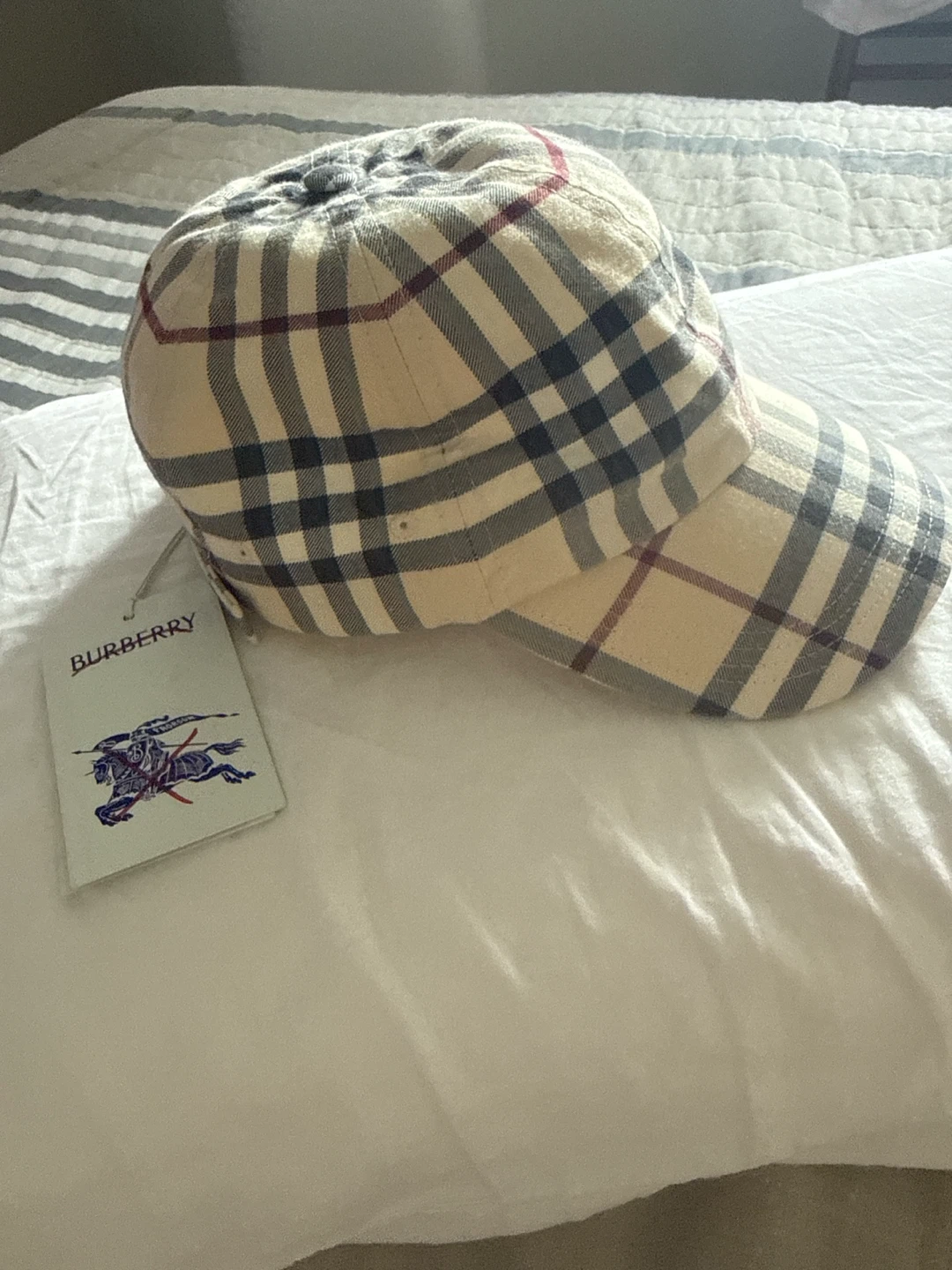 Burberry Archive Check Baseball Cap