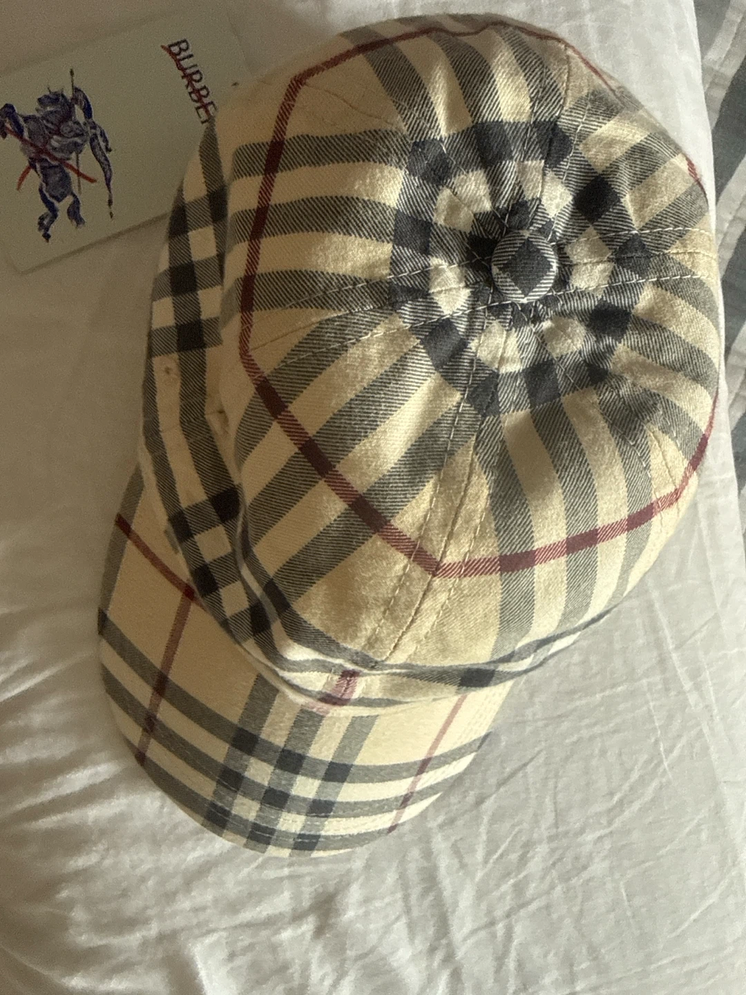 Burberry Archive Check Baseball Cap - photo 2