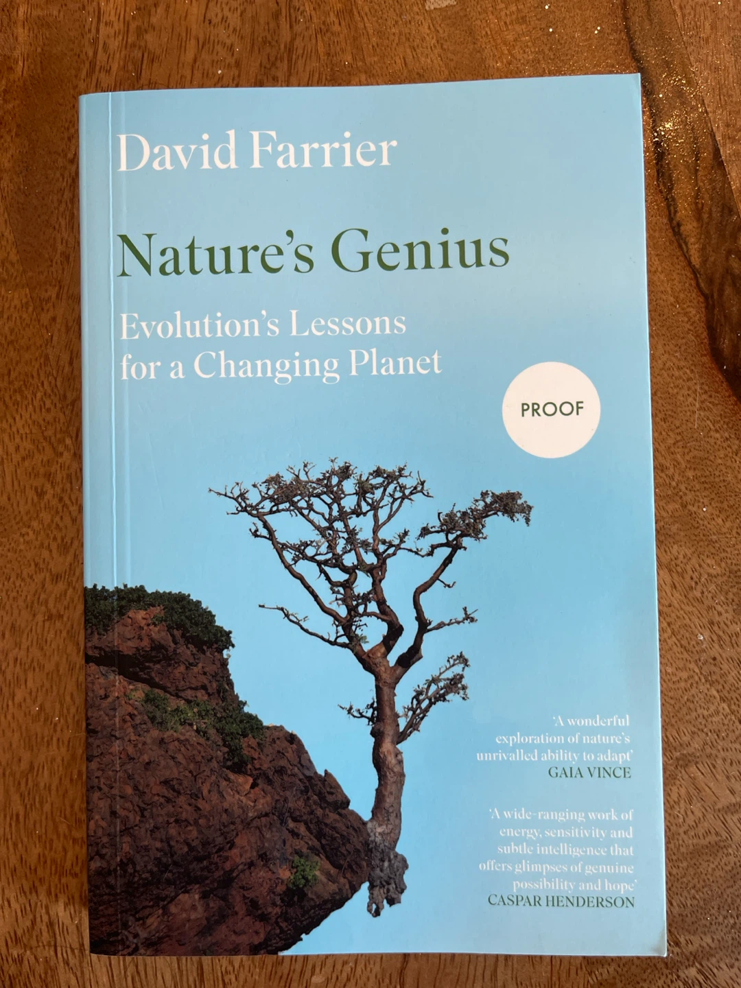 Nature's Genius: Evolution's Lessons for a Changing Planet