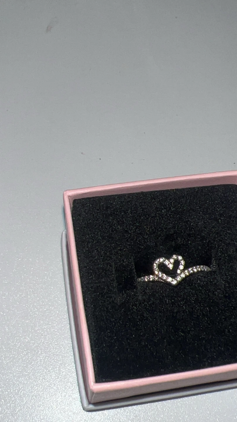 Pandora Sparkling Heart Ring - photo 2